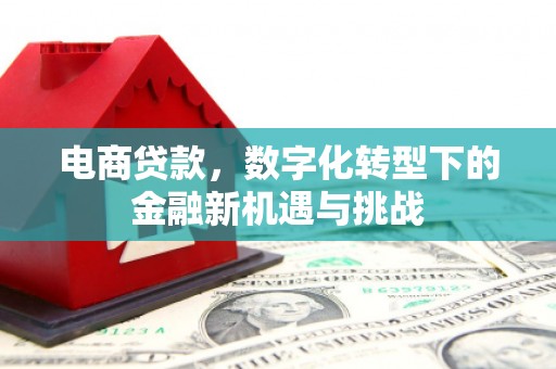 通江电商贷款，数字化转型下的金融新机遇与挑战