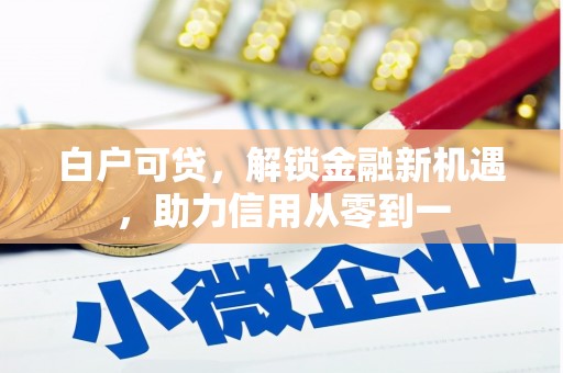 通江白户可贷，解锁金融新机遇，助力信用从零到一
