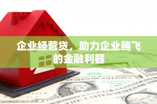 通江企业经营贷，助力企业腾飞的金融利器