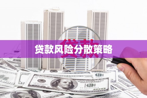 通江贷款风险分散策略