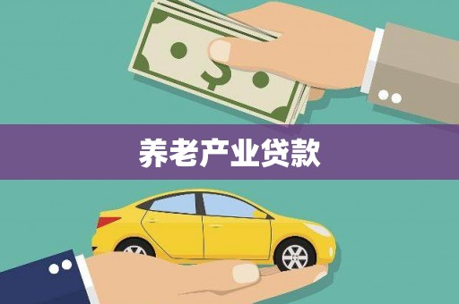 通江养老产业贷款