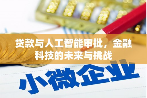 通江贷款与人工智能审批，金融科技的未来与挑战