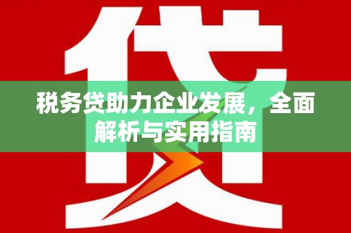 通江税务贷助力企业发展，全面解析与实用指南