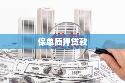 通江保单质押贷款